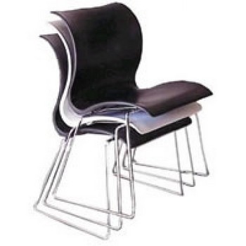 2001/6001 - Cadeira Concha 6001 fixa cromada